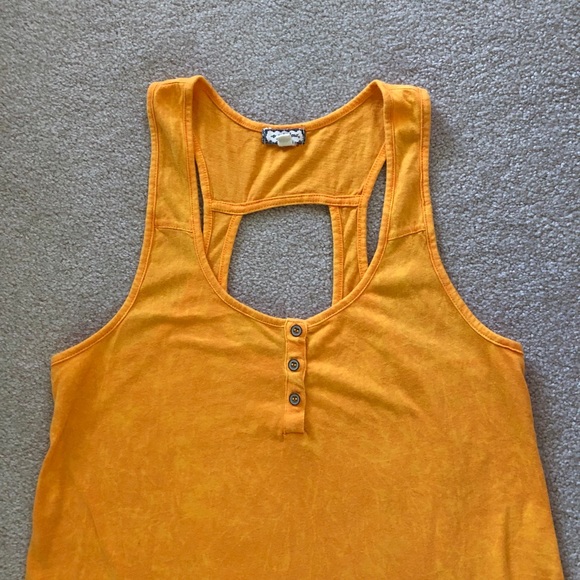 Bright Orange Tank Top - Picture 4 of 5